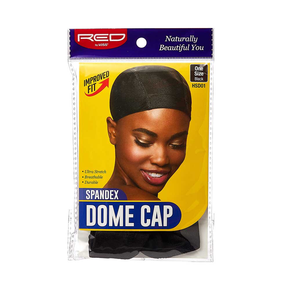 Red by Kiss Spandex Dome Cap | Stretch Fit for Wig Making & Protective Styles | 5 Color Variants - Beauty Exchange Beauty Supply