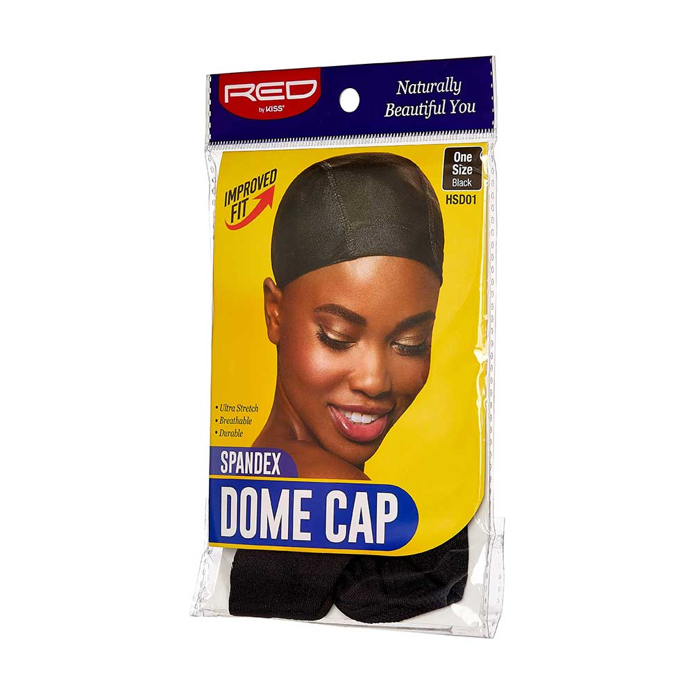 Red by Kiss Spandex Dome Cap | Stretch Fit for Wig Making & Protective Styles | 5 Color Variants - Beauty Exchange Beauty Supply