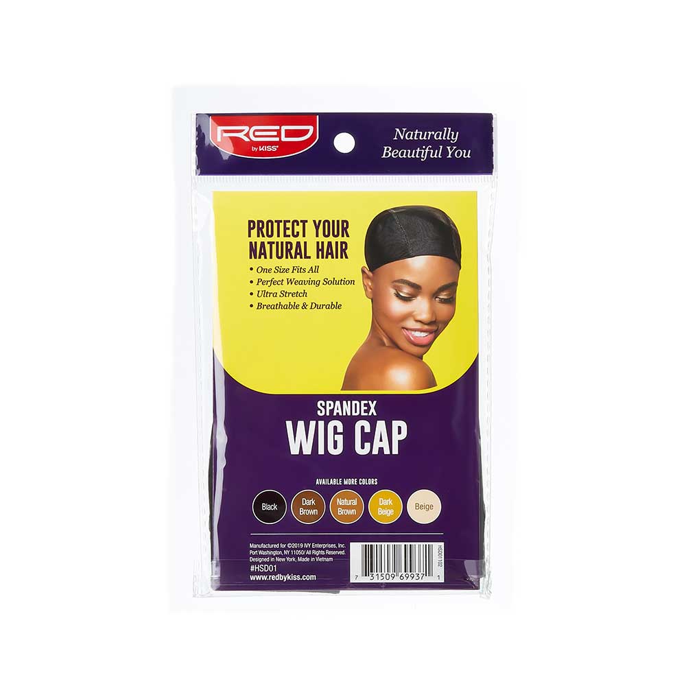 Red by Kiss Spandex Dome Cap | Stretch Fit for Wig Making & Protective Styles | 5 Color Variants - Beauty Exchange Beauty Supply
