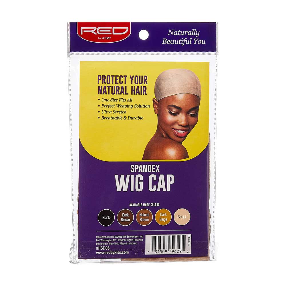 Red by Kiss Spandex Dome Cap | Stretch Fit for Wig Making & Protective Styles | 5 Color Variants - Beauty Exchange Beauty Supply