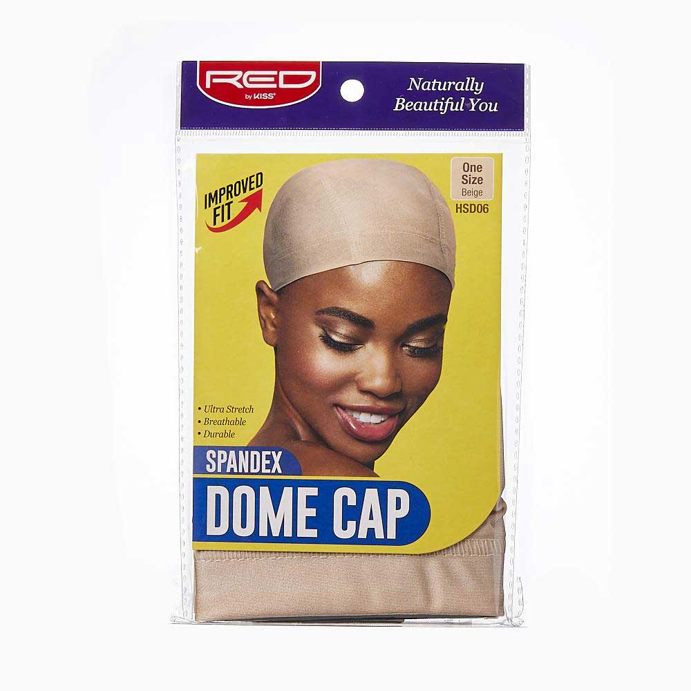 Red by Kiss Spandex Dome Cap | Stretch Fit for Wig Making & Protective Styles | 5 Color Variants - Beauty Exchange Beauty Supply