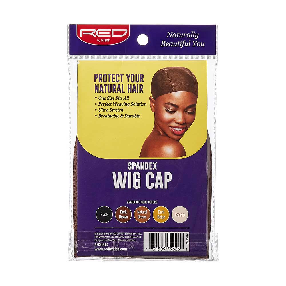 Red by Kiss Spandex Dome Cap | Stretch Fit for Wig Making & Protective Styles | 5 Color Variants - Beauty Exchange Beauty Supply