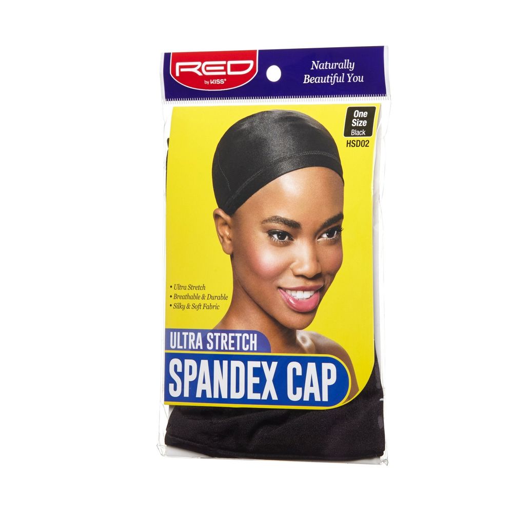 Red by Kiss Spandex Ultra Stretch Dome Cap | Wig - Making & Protective Styling Essential | Maximum Comfort Fit - Beauty Exchange Beauty Supply