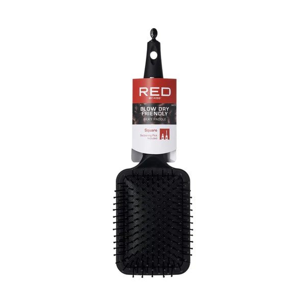 Red by Kiss Square Sectioning Pick HH29 – Precision Parting & Grip Control | Size: Standard Sectioning Pick - Beauty Exchange Beauty Supply