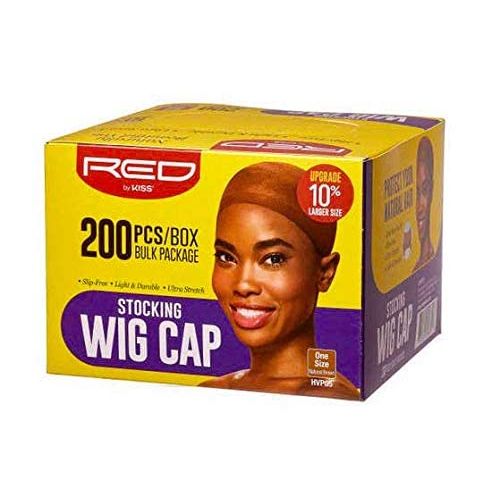Red by Kiss Stocking Wig Cap – 200 PCS - Beauty Exchange Beauty Supply