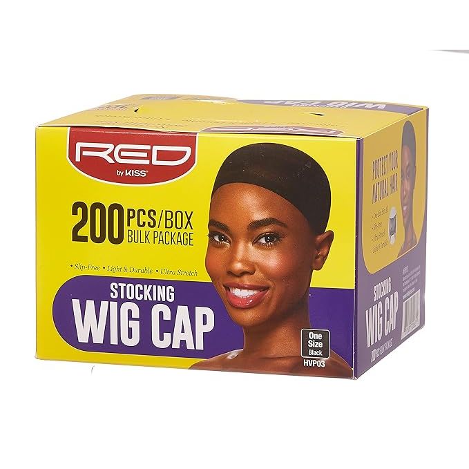 Red by Kiss Stocking Wig Cap – 200 PCS - Beauty Exchange Beauty Supply