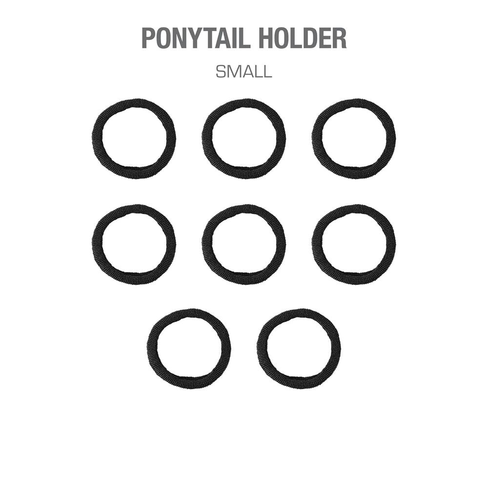 Red by Kiss Strong Hold Ponytail Holders โ No Breakage, 8 Count (Black, HEB21) - Beauty Exchange Beauty Supply