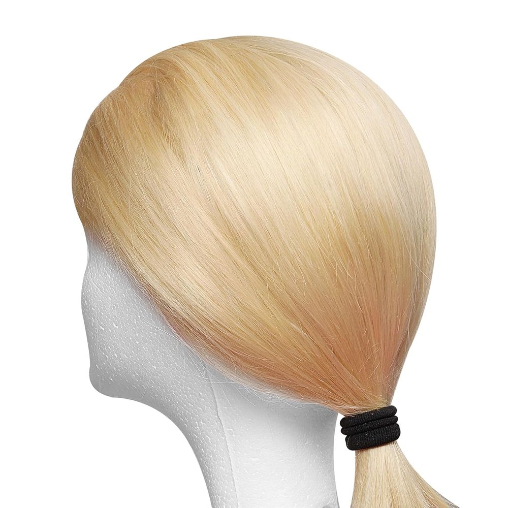 Red by Kiss Strong Hold Ponytail Holders โ No Breakage, 8 Count (Black, HEB21) - Beauty Exchange Beauty Supply