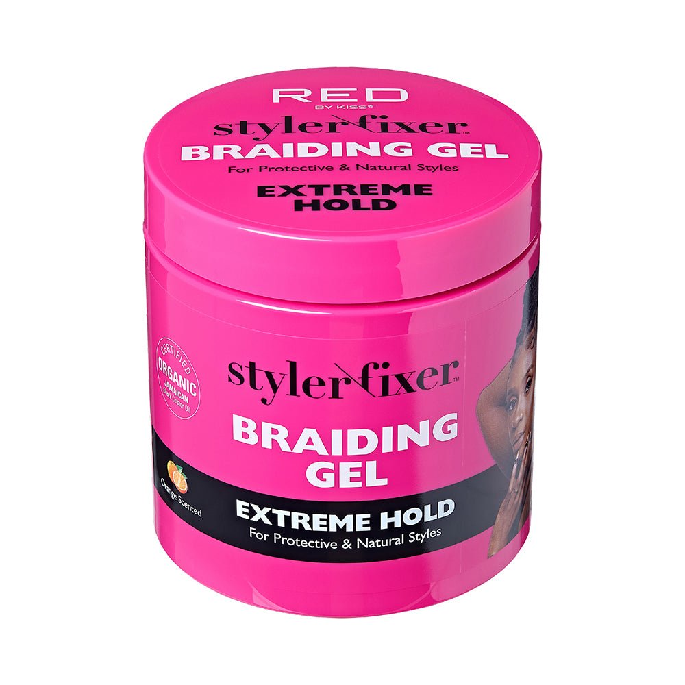 Red by Kiss Styler Fixer Braiding Gel – Extreme Hold - Beauty Exchange Beauty Supply