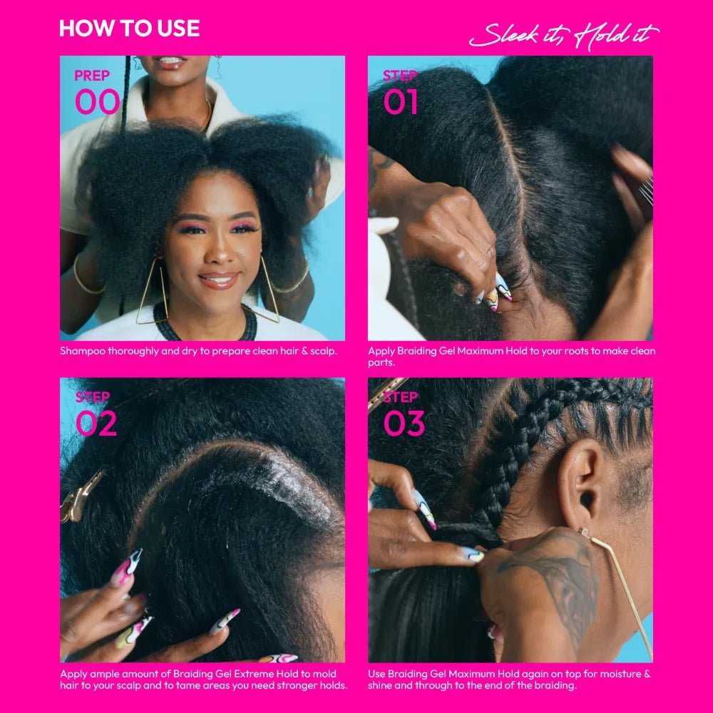 Red by Kiss Styler Fixer Braiding Gel – Extreme Hold - Beauty Exchange Beauty Supply