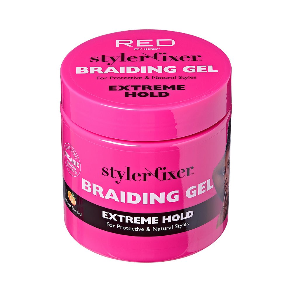 Red by Kiss Styler Fixer Braiding Gel – Extreme Hold - Beauty Exchange Beauty Supply