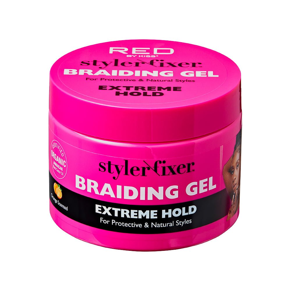 Red by Kiss Styler Fixer Braiding Gel – Extreme Hold - Beauty Exchange Beauty Supply