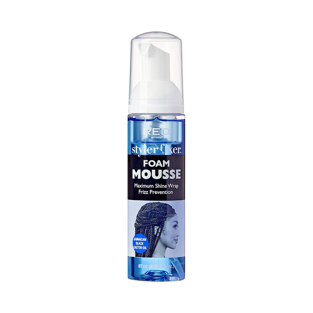 Red by Kiss – Styler Fixer Foam Mousse (2.5 fl oz) - Beauty Exchange Beauty Supply