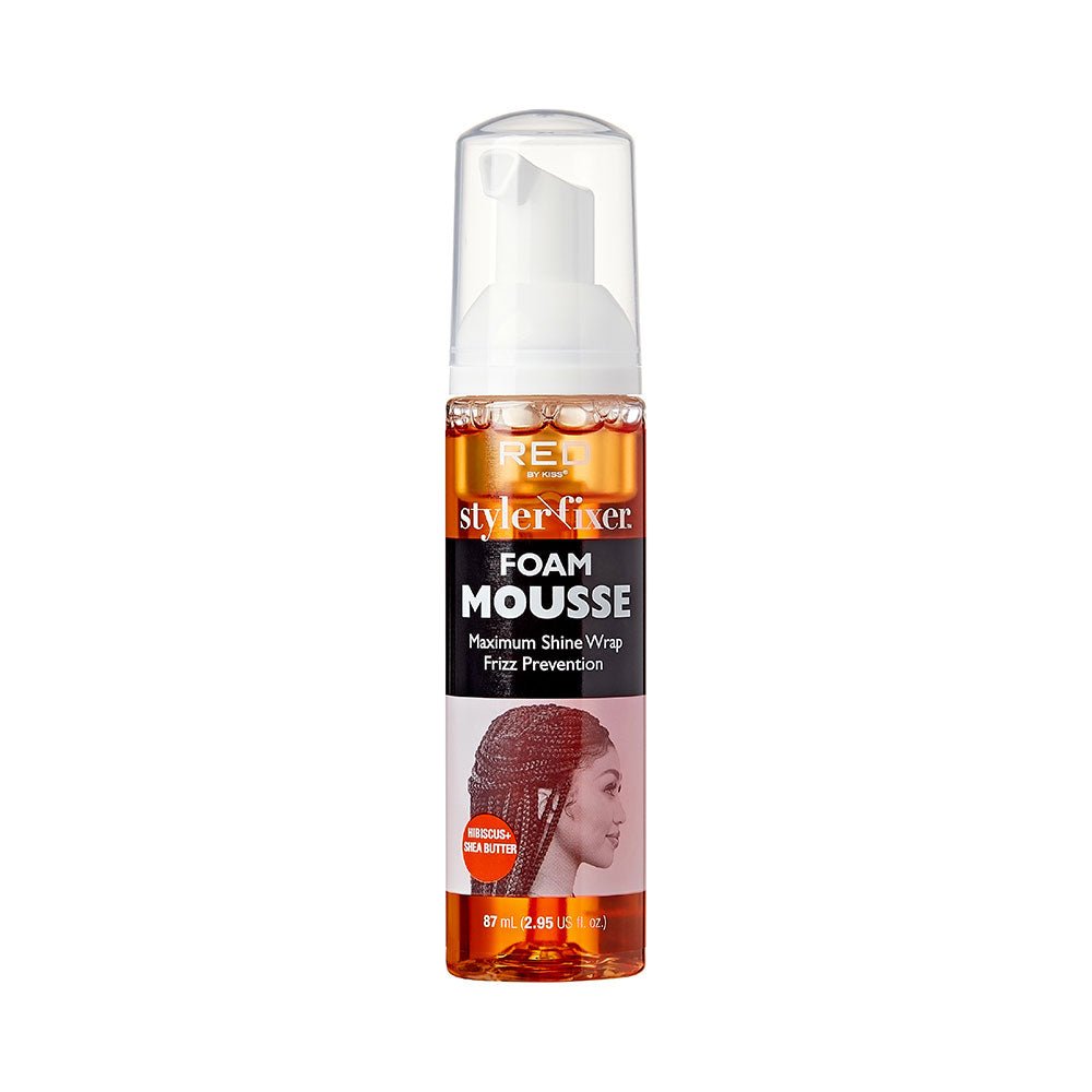 Red by Kiss – Styler Fixer Foam Mousse (2.5 fl oz) - Beauty Exchange Beauty Supply