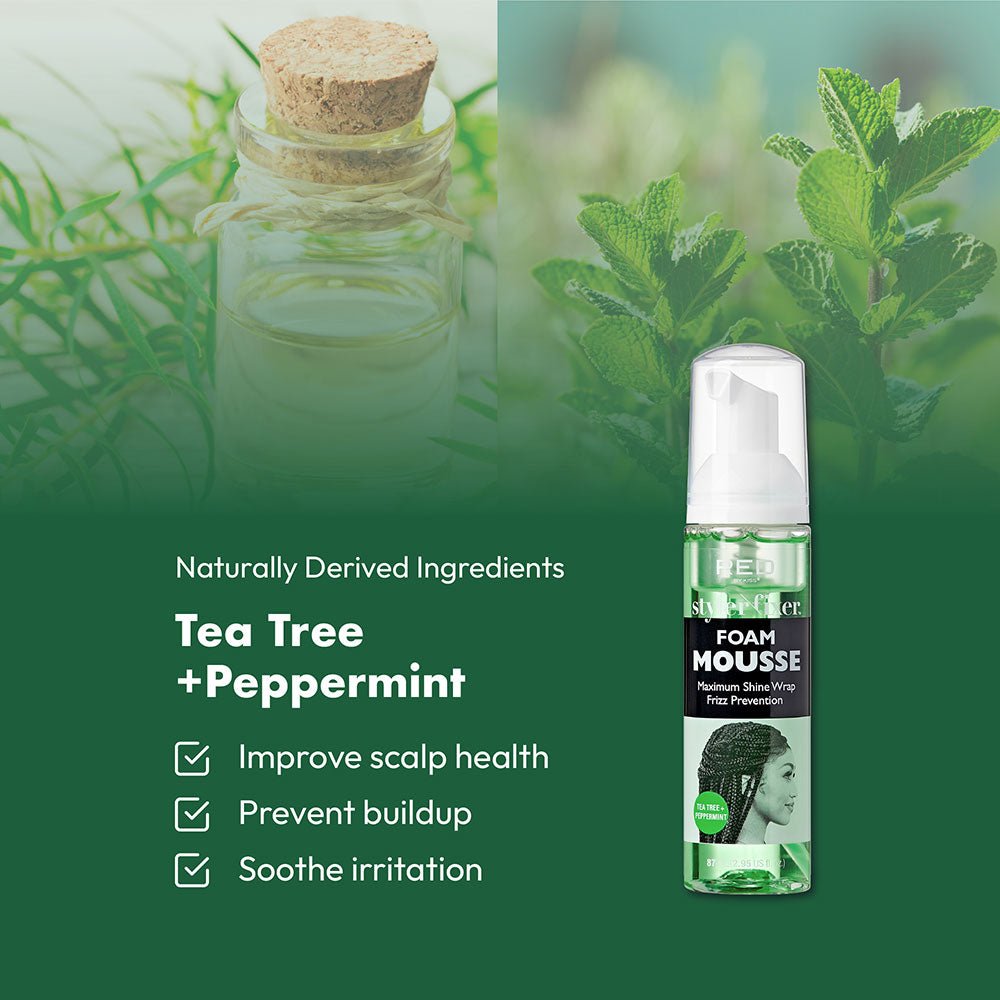 Red by Kiss – Styler Fixer Foam Mousse (7 fl oz) - Beauty Exchange Beauty Supply