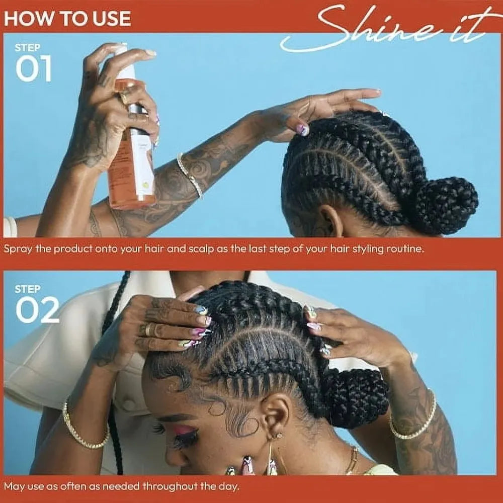 Red by Kiss Styler Fixer – Foam Mousse & Braid Sheen Refresher (8.7oz / 8.5oz) - Beauty Exchange Beauty Supply