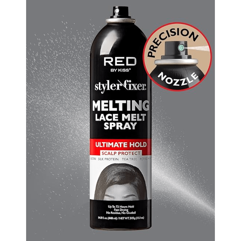 RED by Kiss Styler Fixer Melting Lace Spray – Ultimate Hold - Beauty Exchange Beauty Supply