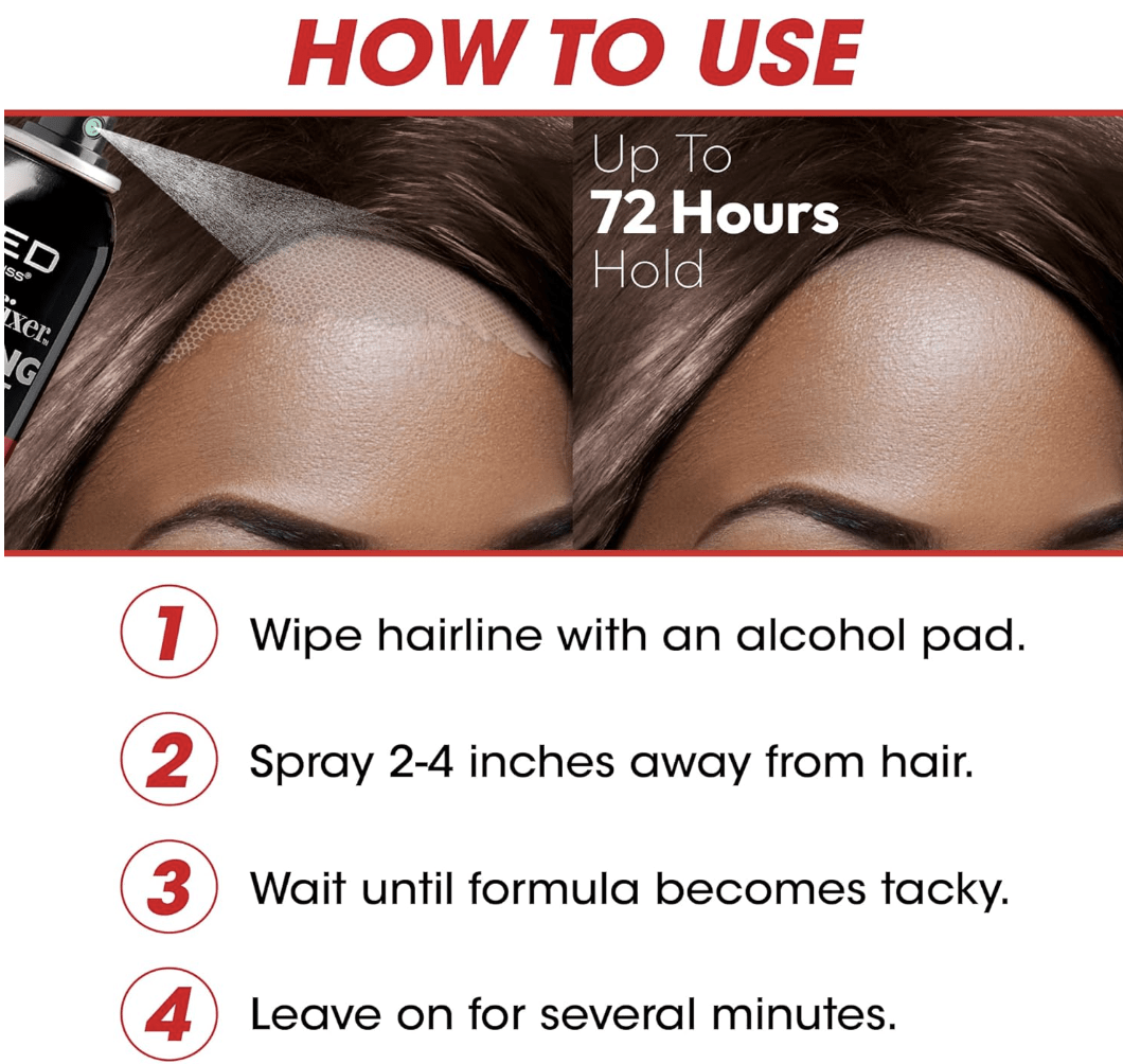 RED by Kiss Styler Fixer Melting Lace Spray – Ultimate Hold - Beauty Exchange Beauty Supply