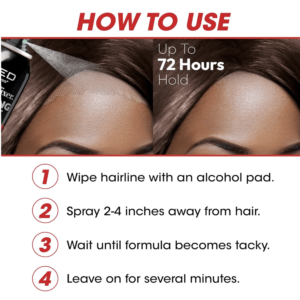 RED by Kiss Styler Fixer Melting Lace Spray – Ultimate Hold - Beauty Exchange Beauty Supply