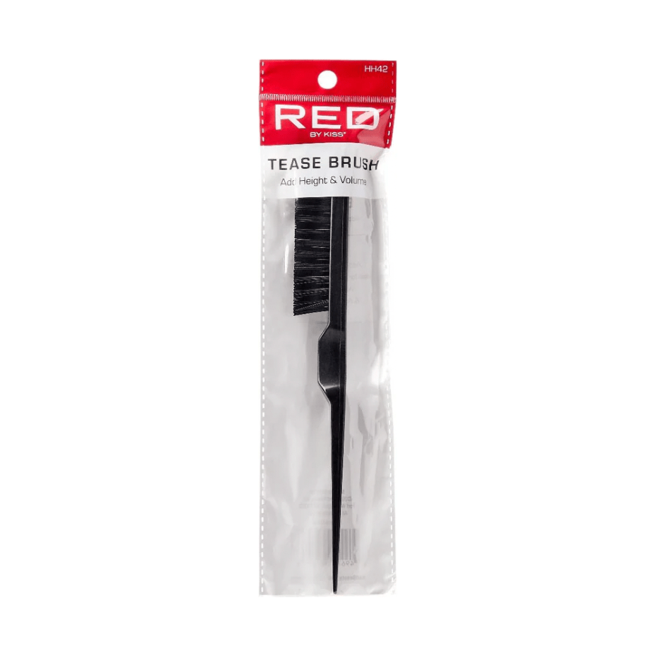 Red by Kiss Tease Brush HH42 – Add Volume, Lift & Texture | Size: Standard Teasing Brush - Beauty Exchange Beauty Supply