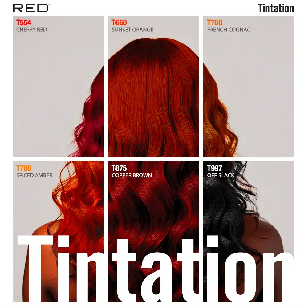 Red by Kiss – Tintation Semi - Permanent Hair Color - Beauty Exchange Beauty Supply