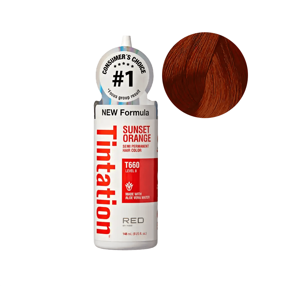 Red by Kiss – Tintation Semi - Permanent Hair Color - Beauty Exchange Beauty Supply