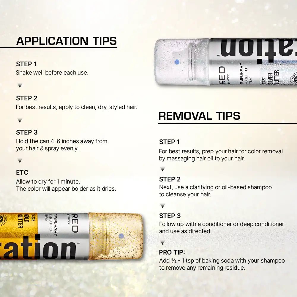 Red by Kiss Tintation Temporary Hair Color Spray - Beauty Exchange Beauty Supply