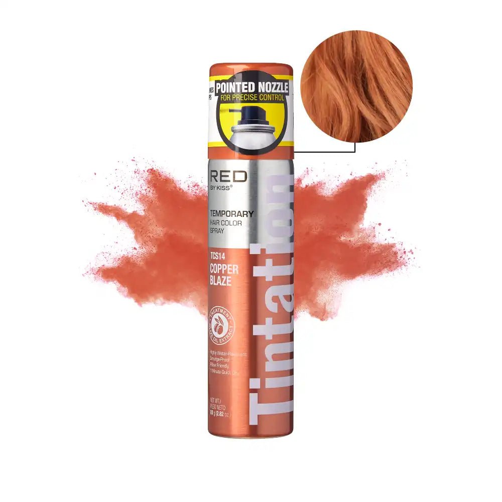 Red by Kiss Tintation Temporary Hair Color Spray – Vibrant Collection - Beauty Exchange Beauty Supply