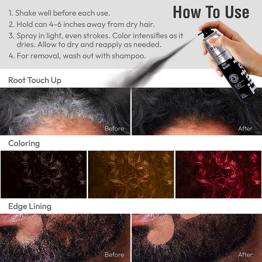 Red by Kiss Tintation Temporary Hair Color Spray – Vibrant Collection - Beauty Exchange Beauty Supply