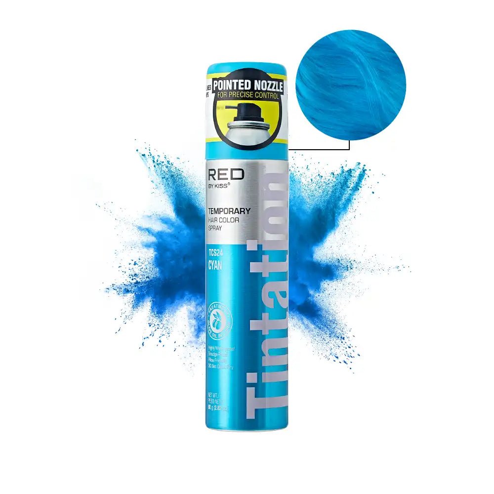 Red by Kiss Tintation Temporary Hair Color Spray – Vibrant Collection - Beauty Exchange Beauty Supply