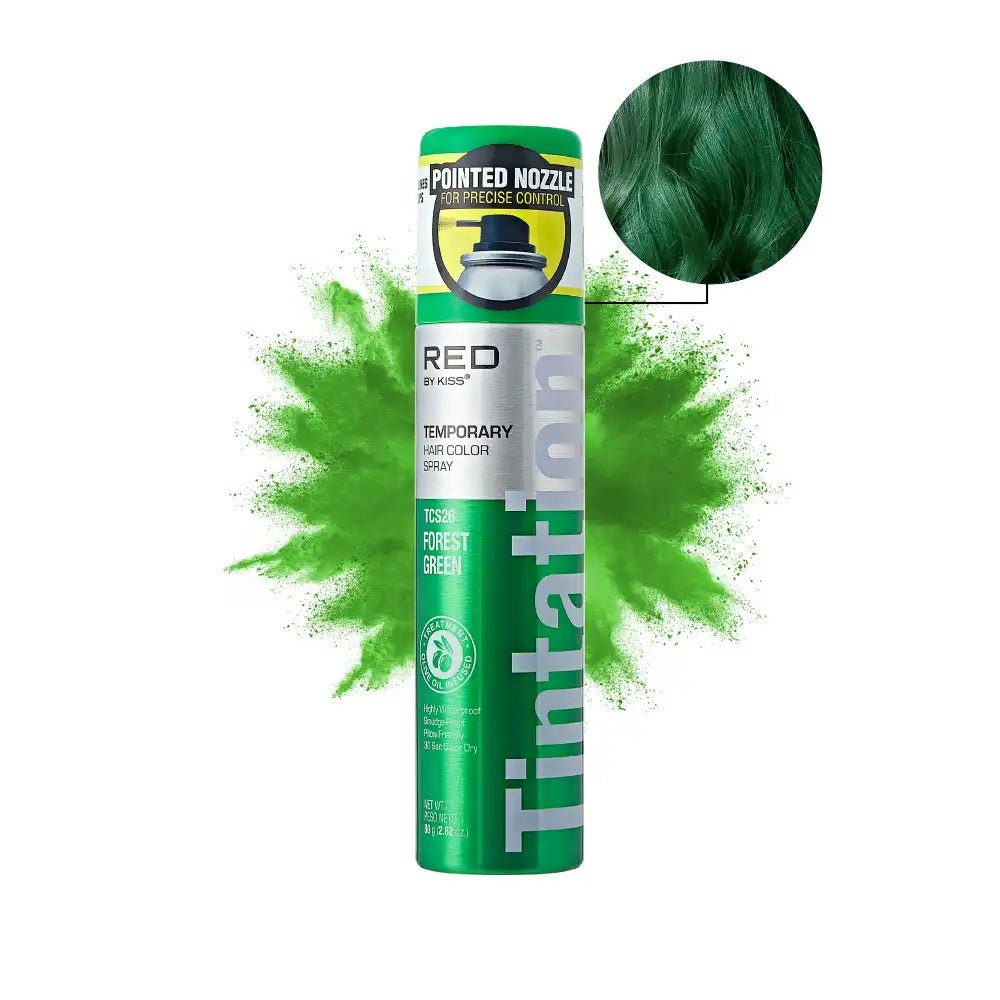 Red by Kiss Tintation Temporary Hair Color Spray – Vibrant Collection - Beauty Exchange Beauty Supply