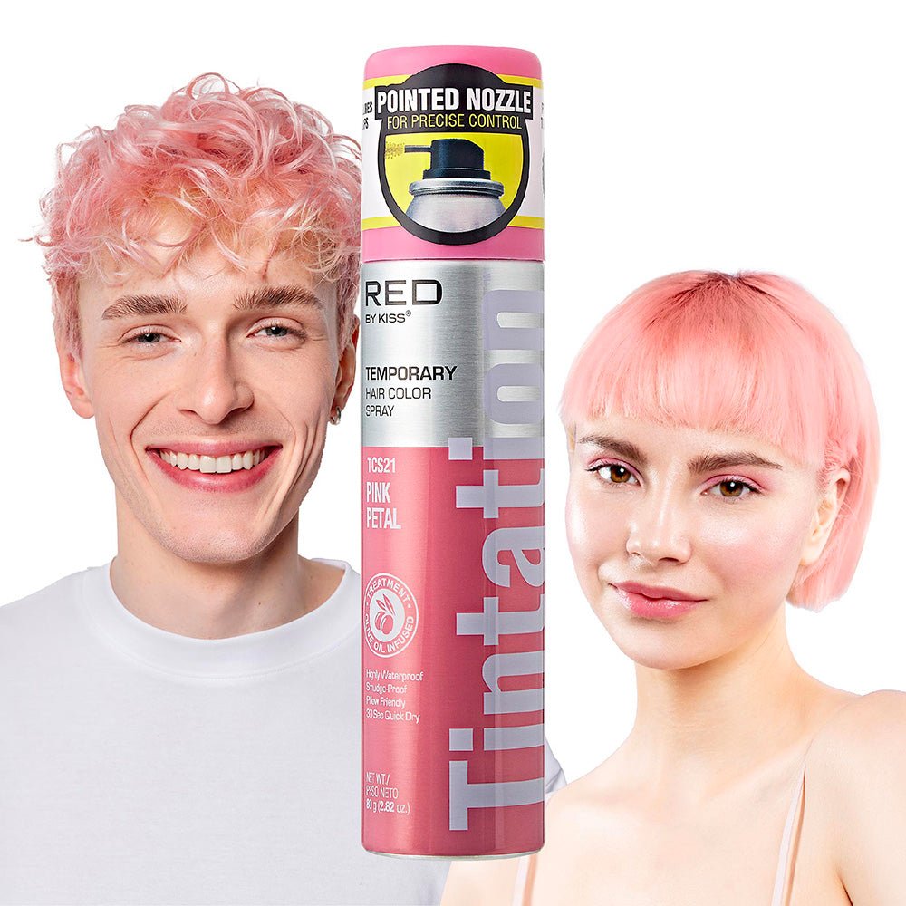 Red by Kiss Tintation Temporary Hair Color Spray – Vibrant Collection - Beauty Exchange Beauty Supply