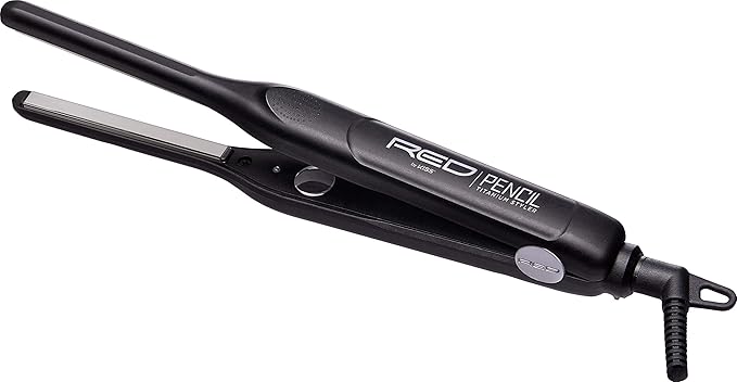 Red by Kiss Titanium Styler Pencil Flat Iron 3/10 inch - Beauty Exchange Beauty Supply