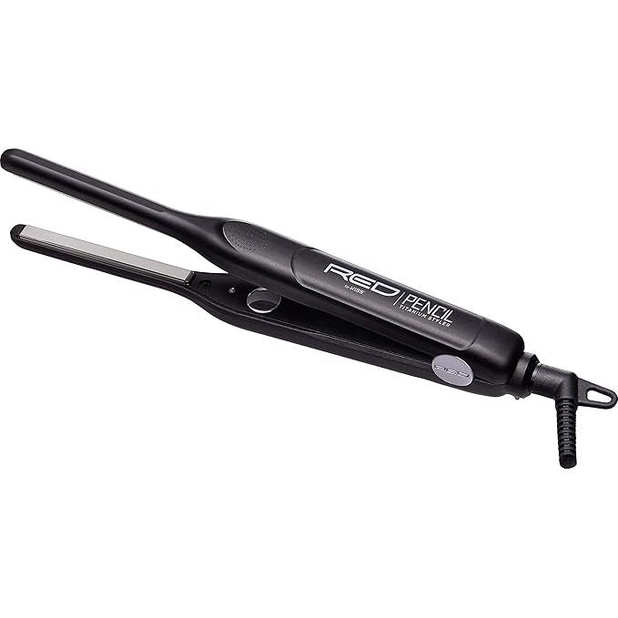 Red by Kiss Titanium Styler Pencil Flat Iron 3/10 inch - Beauty Exchange Beauty Supply