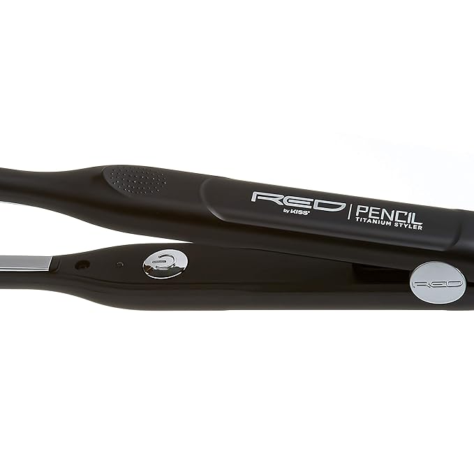 Red by Kiss Titanium Styler Pencil Flat Iron 3/10 inch - Beauty Exchange Beauty Supply