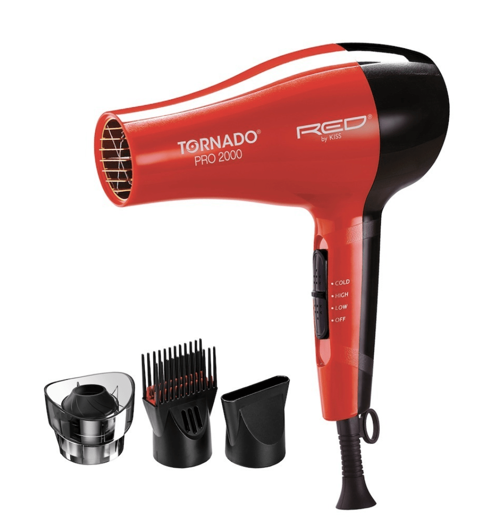 Red by Kiss Tornado Pro 2000 Blowdryer - Beauty Exchange Beauty Supply