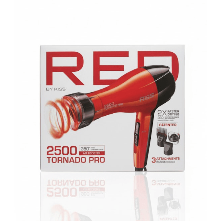 Red by Kiss Tornado Pro 2000 Blowdryer - Beauty Exchange Beauty Supply