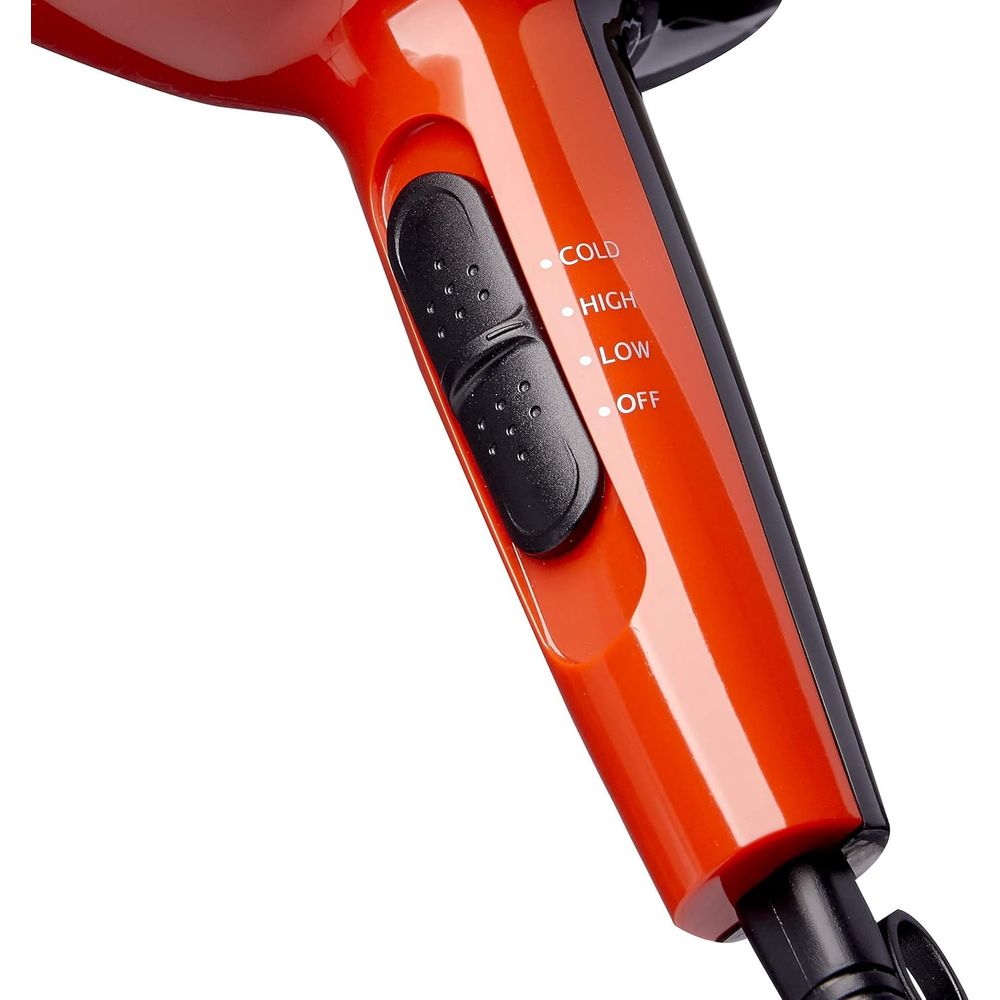 Red by Kiss Tornado Pro 2000 Hair Dryer – Powerful Salon - Grade Blow Dryer with Tourmaline Ceramic Technology - Beauty Exchange Beauty Supply