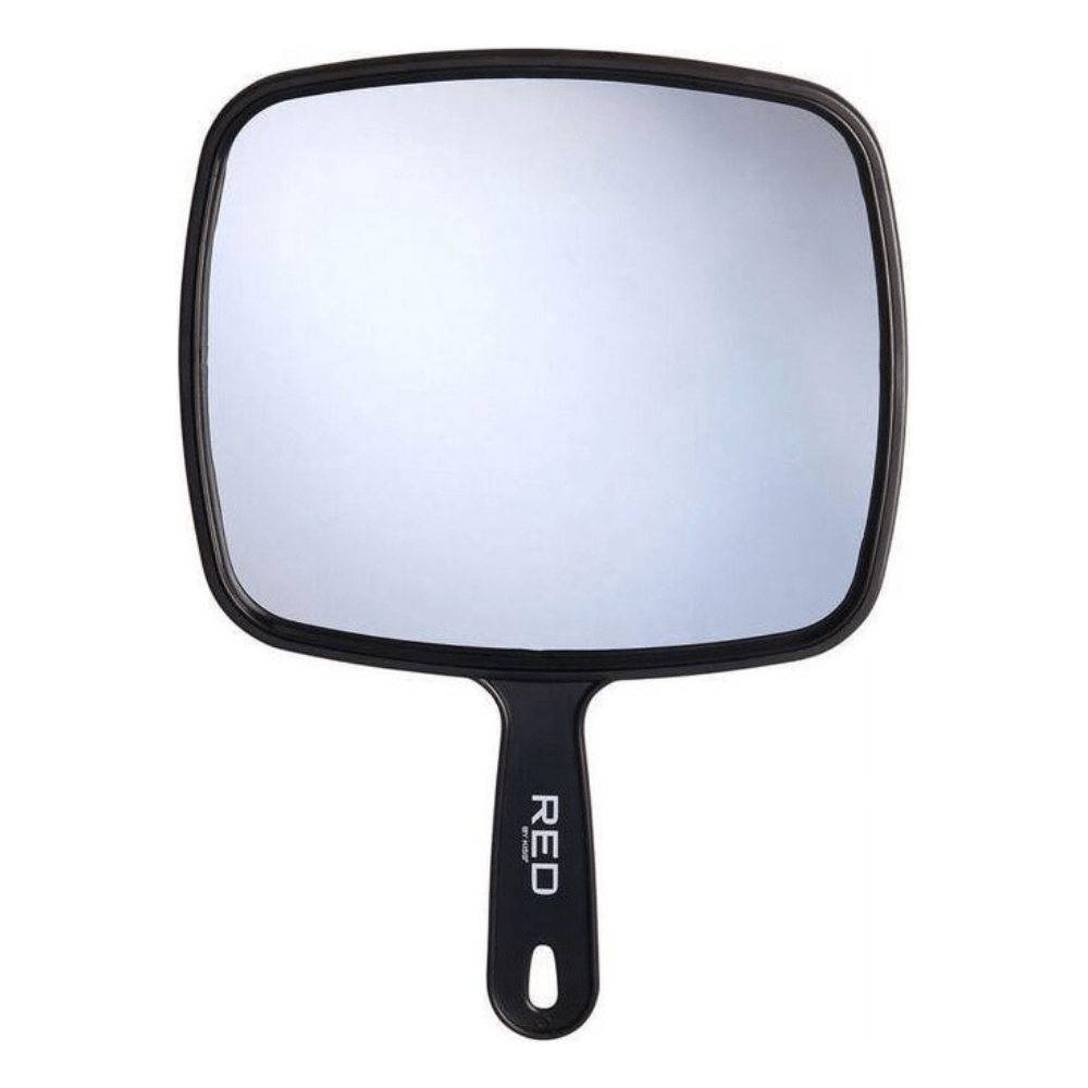 Red by Kiss TV Mirror MR02 – Large, Handheld Mirror for Styling, Grooming & Salon Use - Beauty Exchange Beauty Supply