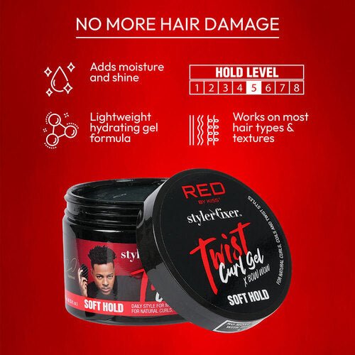 Red by Kiss Twist Curl Gel - Beauty Exchange Beauty Supply