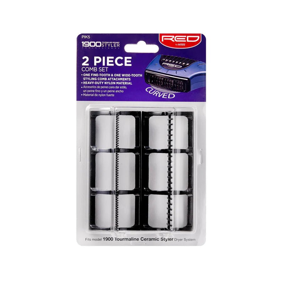 Red by Kiss Two - Pack Comb Set for BD02 Model - Beauty Exchange Beauty Supply