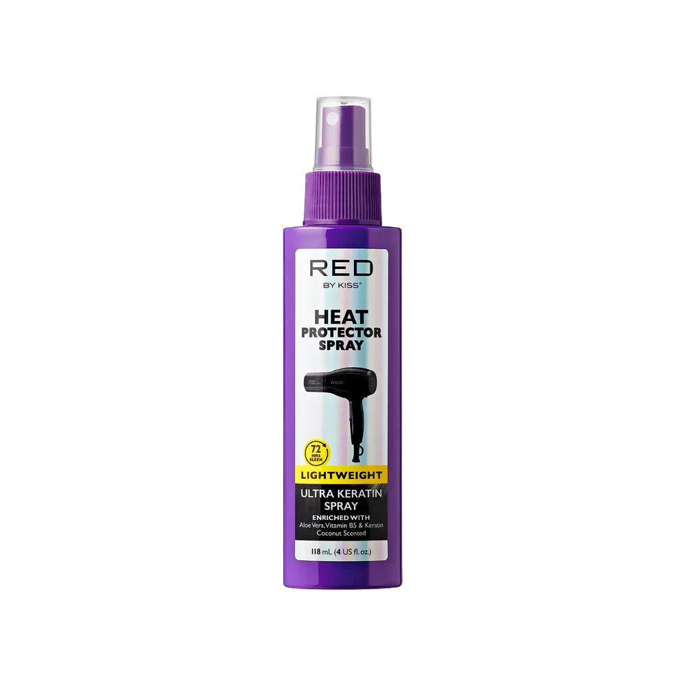 Red by Kiss Ultra Shine Heat Protector Oil Spray - Beauty Exchange Beauty Supply