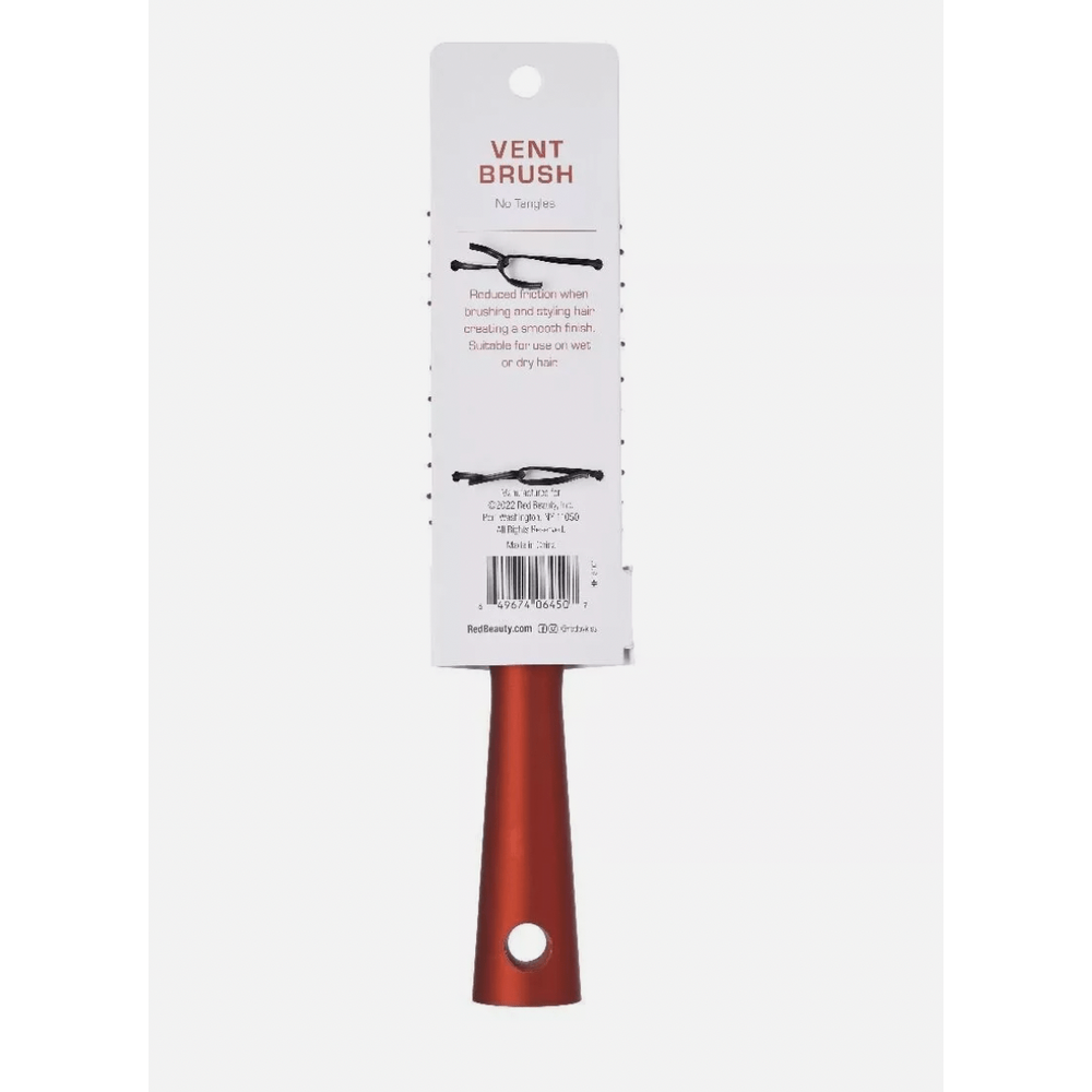 Red by Kiss Vent Brush HH15 – Professional Blow Drying Brush for Faster Drying & Smooth Styling (Lightweight, Durable Design) - Beauty Exchange Beauty Supply