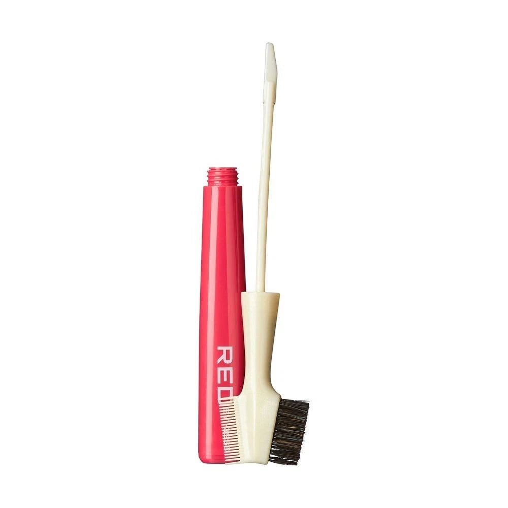 Red by Kiss Very Cherry Edge Brush + Edge Fixer โ HH105 | Dual - Sided Edge Tool with Cherry - Scented Edge Control for Flawless Hold & Style - Beauty Exchange Beauty Supply