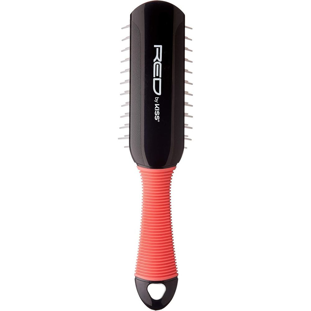 Red by Kiss Volumizing Detangle Brush (9 Rows) BSH41 – Lift, Volume & Smooth Detangling | Size: 9 - Row Detangler - Beauty Exchange Beauty Supply