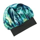 Red by Kiss Wide Edge Silky Bonnet – X - Large | Smooth Fit, Bold Prints, Edge - Friendly Design - Beauty Exchange Beauty Supply