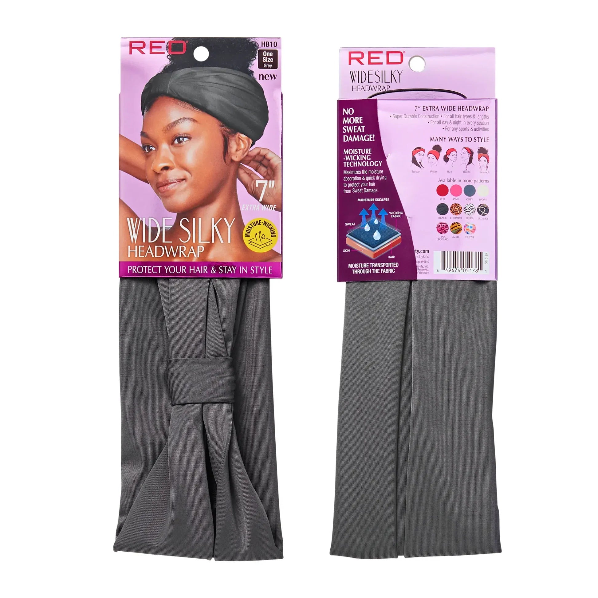 Red by Kiss Wide Silky Head Wrap - Beauty Exchange Beauty Supply