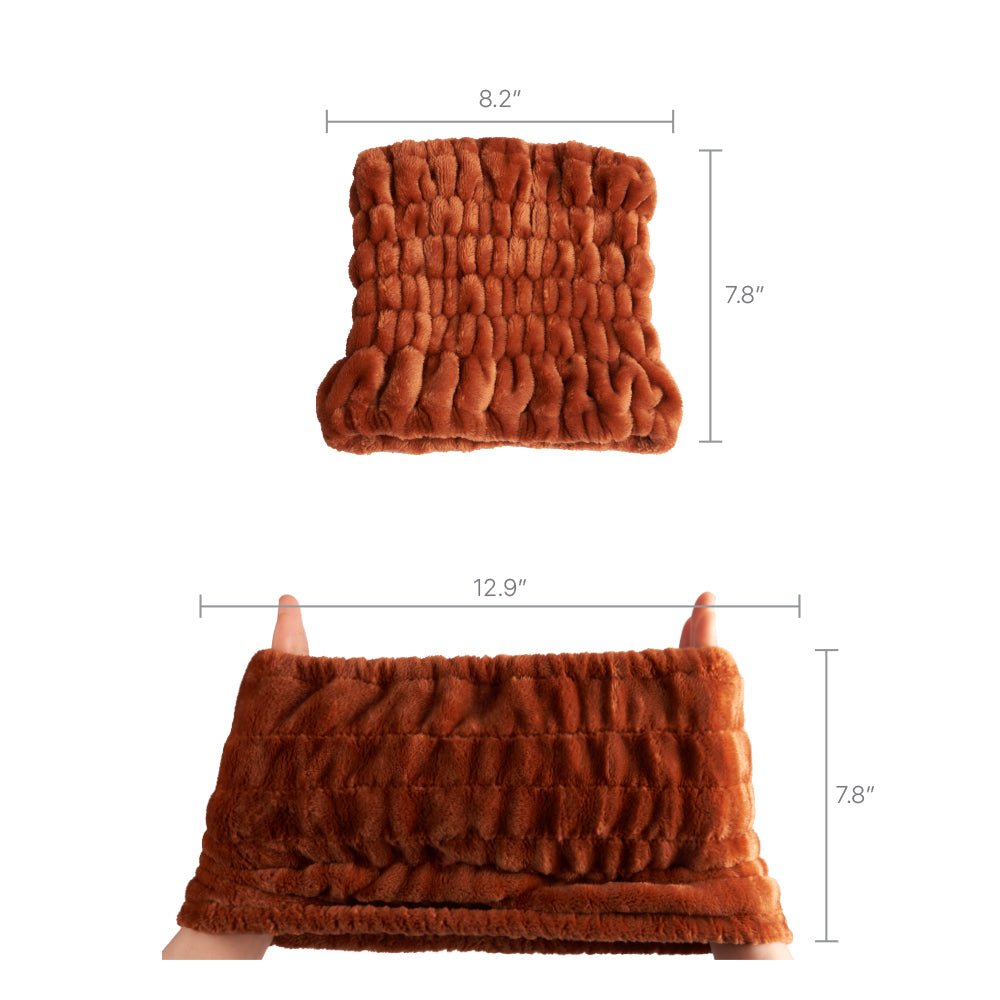 Red by Kiss Wide Spa Head Band | Soft, Stretchable & Secure for Facials, Makeup & Skincare | Black, White, Pink, Brown | One Size - Beauty Exchange Beauty Supply