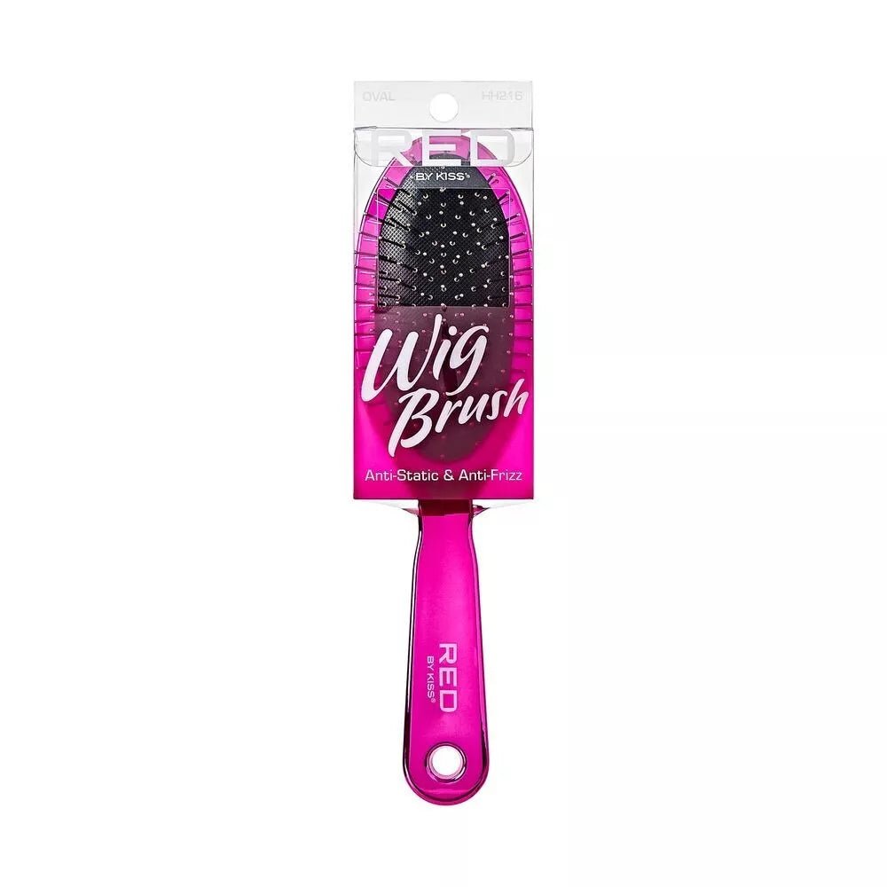 Red by Kiss Wig Brush HH216 – Effortless Detangling & Smooth Styling for Wigs | Size: Standard Brush - Beauty Exchange Beauty Supply