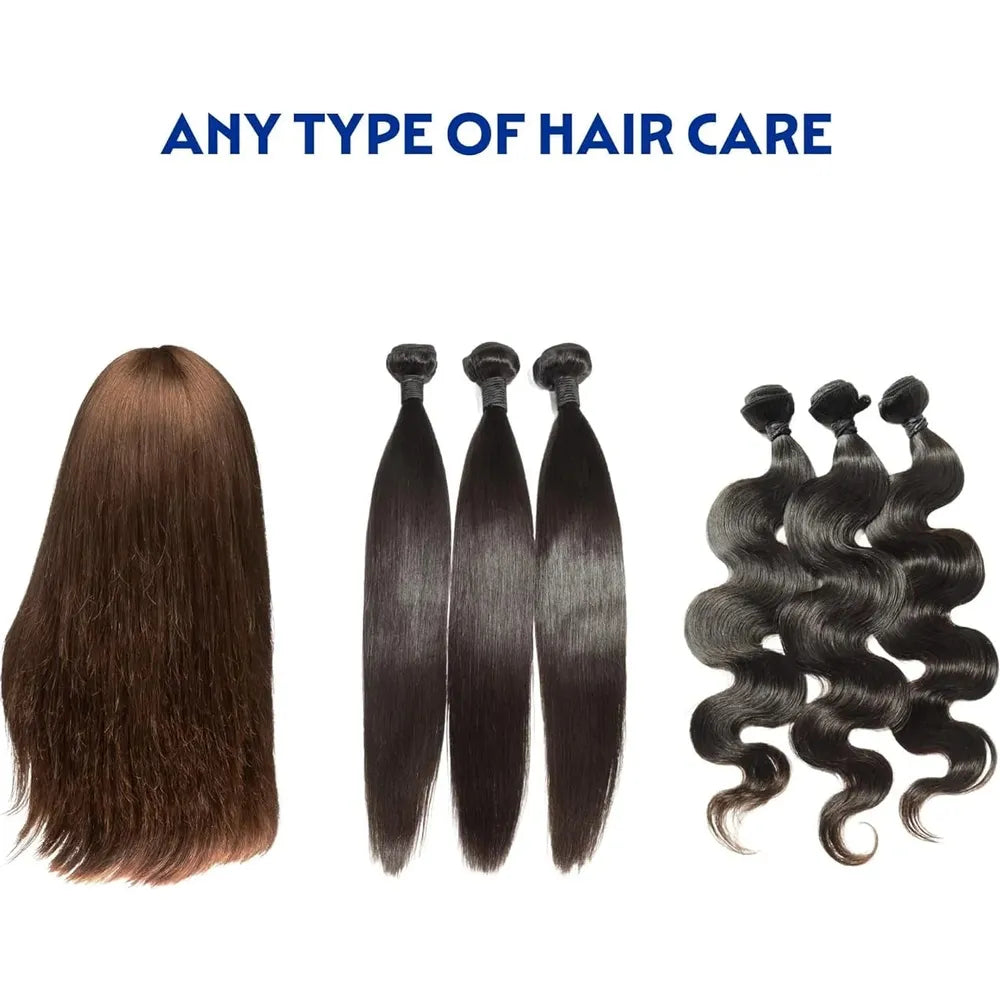 Red by Kiss Wig Spray – Extra Shine & Detangling Control for Remi, Human & Synthetic Hair, UV & Heat Protection, 8 oz - Beauty Exchange Beauty Supply